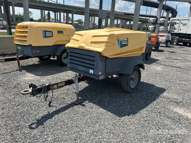 2017 Atlas Copco 185 CFM 185 cfm Mobile Air Compressor (Inoperable)
