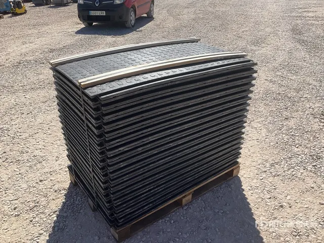 Quantity of (35) Connectable Road Plates (Unused)