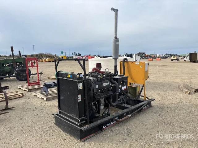 2005 Olympian G100F3 100 kW Skid-Mounted Generator Set