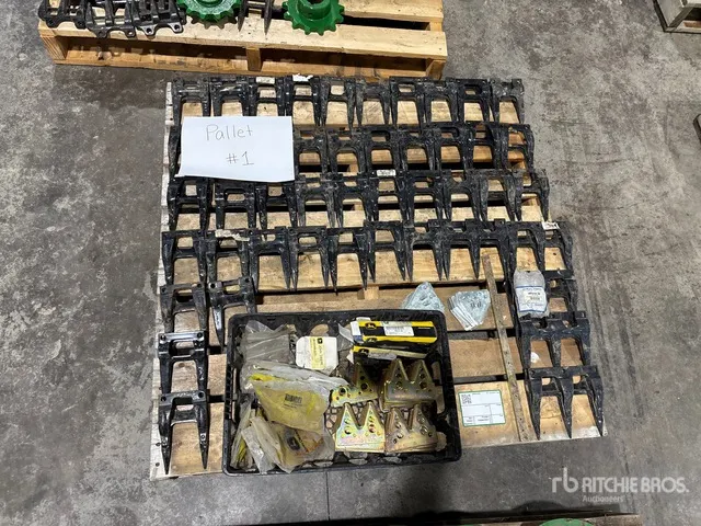 Quantity of Assorted Header Parts