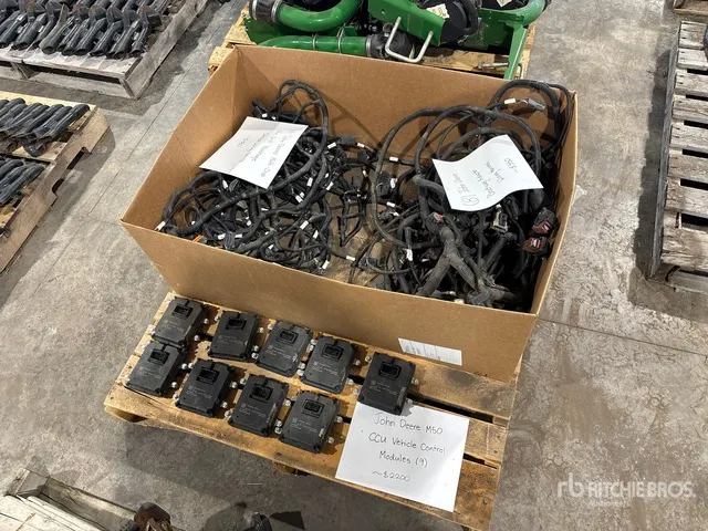 Quantity of (9) John Deere M50 CCU Vehicle Control Modules
