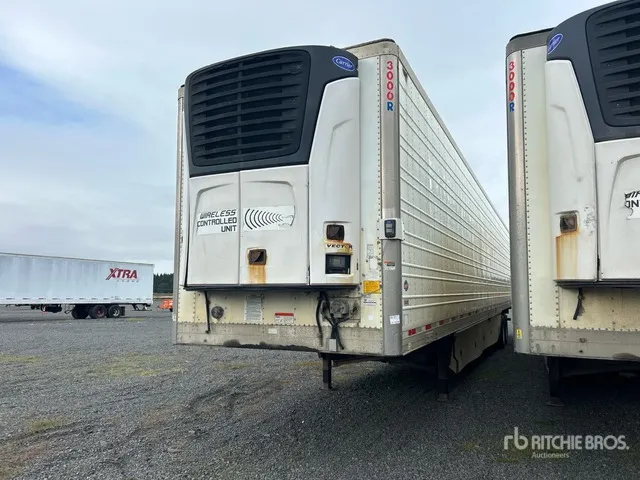 2015 Utility VS2RA 53 ft x 102 in T/A Multi -Temp Refrigerated Trailer