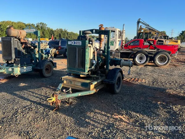 2014 Pioneer PU60050 Trailer-Mounted Water Pump