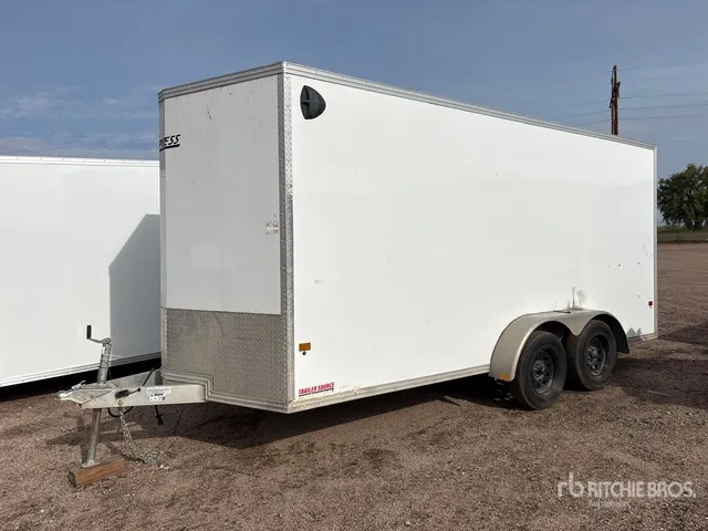 2025 Alcom 16 ft T/A Enclosed Trailer