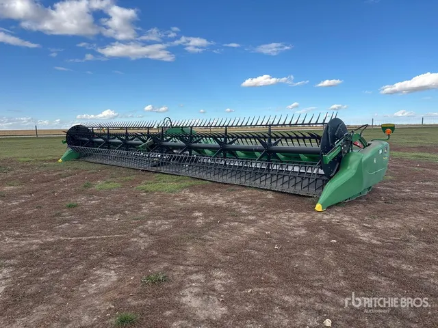 2019 John Deere 740FD 40 ft Hydra Flex Draper Combine Header
