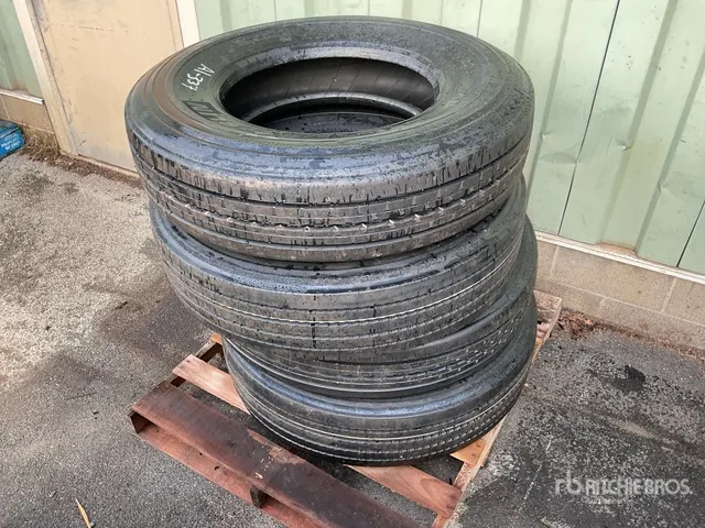 Quantity of (4) New Recapped 11R22.5 Tires
