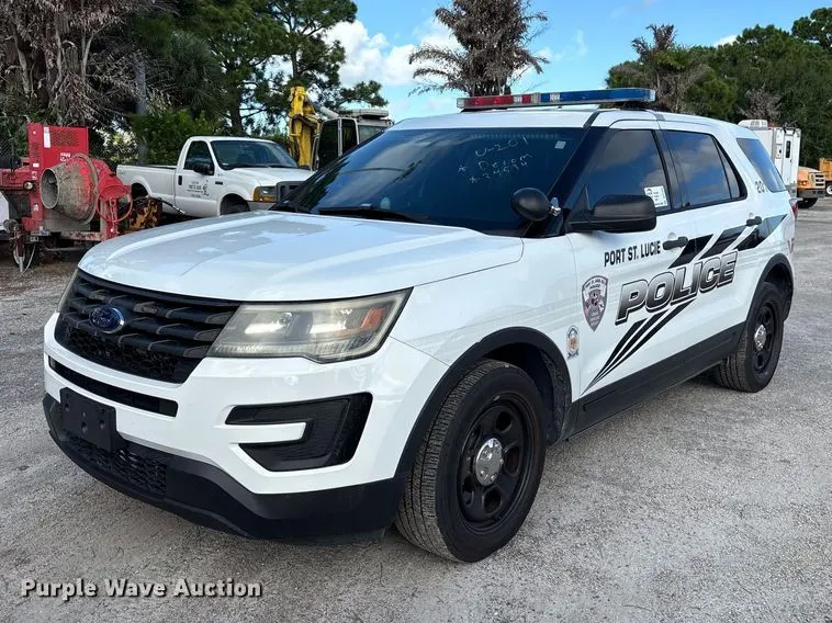 2017 Ford Explorer Police SUV