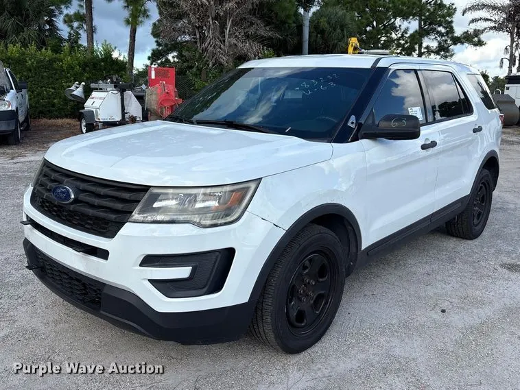 2018 Ford Explorer Police SUV