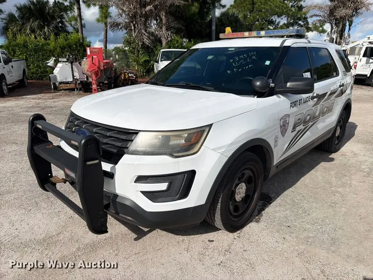 2017 Ford Explorer Police SUV