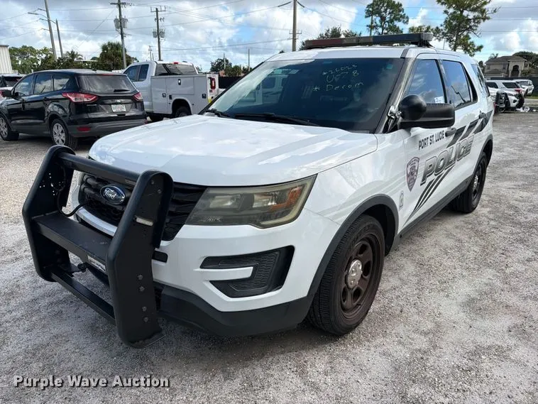 2016 Ford Explorer Police SUV