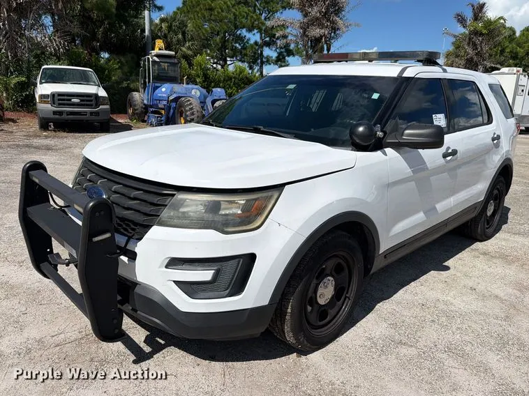2016 Ford Explorer Police SUV