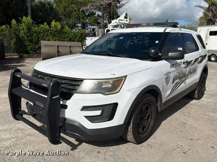 2016 Ford Explorer Police SUV