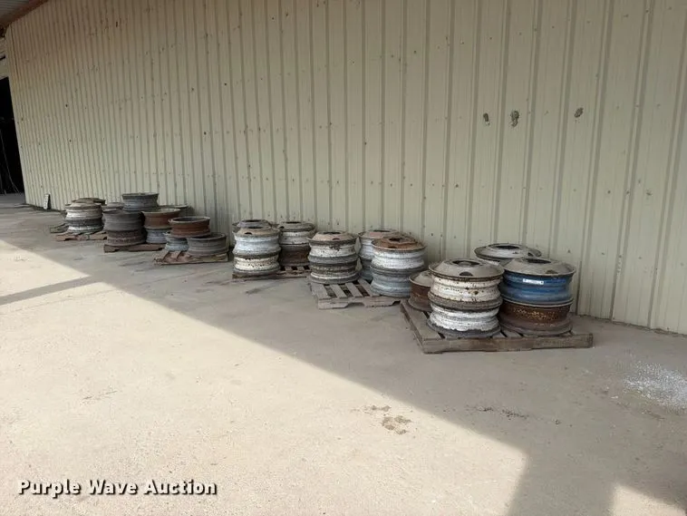 (38) steel wheels