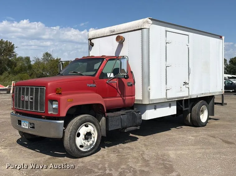 1996 GMC Topkick C6 box truck