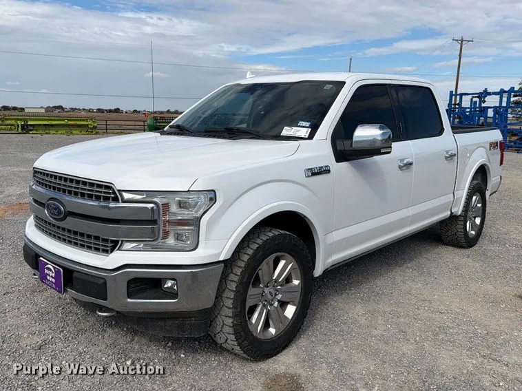 2018 Ford F150 Crew Cab pickup truck