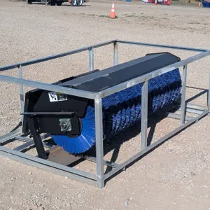 Unused 2026Great Bear Angle Skid Steer Broom