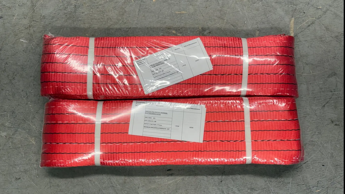 (2) Unused Polyester Slings