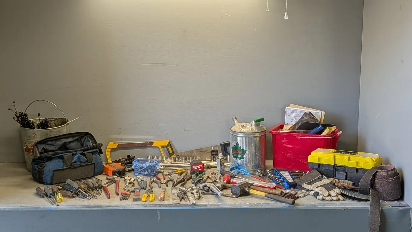 Assorted Hand Held Tools
