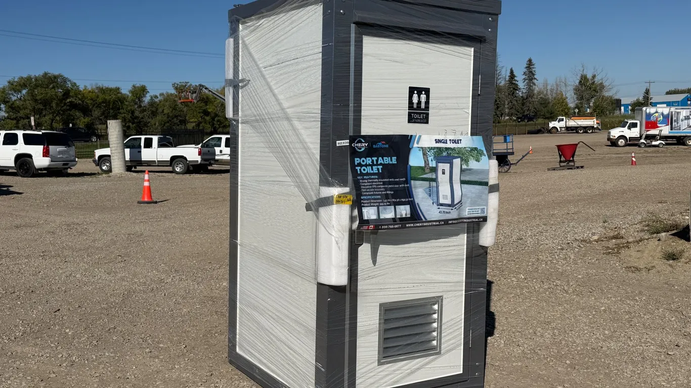 Unused Bastone Mobile Washroom