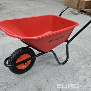 Unused Plastic Wheelbarrow 