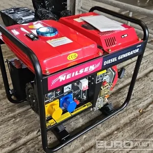 Unused 4kVA Diesel Generator 