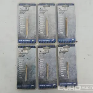 Unused Premier 10mm Titanium Drill Bit (3 of), 6mm (3 of) 