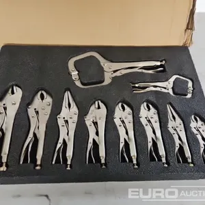 Unused 10pcs Locking Pliers Set 