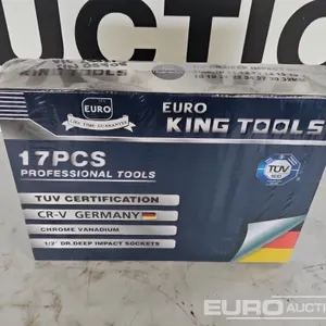 Unused 17pcs 1/2" Impact Socket Set 