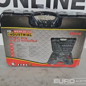 Unused 225pcs Socket Set 