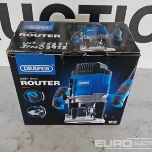 Unused Draper 230v Router 