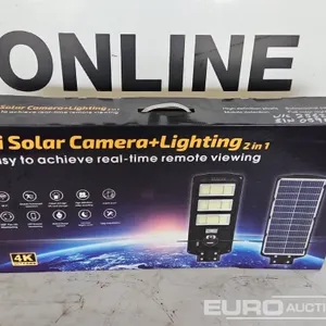 Unused 2in1 Solar Light Camera System 