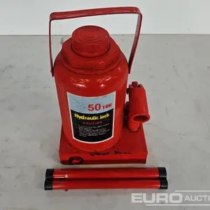 Unused 50 Ton Hydraulic Bottle Jack 