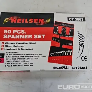 Unused Neilsen 50pcs Spanner Set 