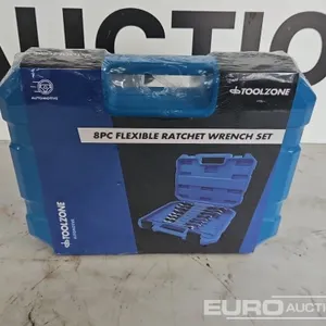 Unused 8pcs Flexi Rachet Wrench Set 