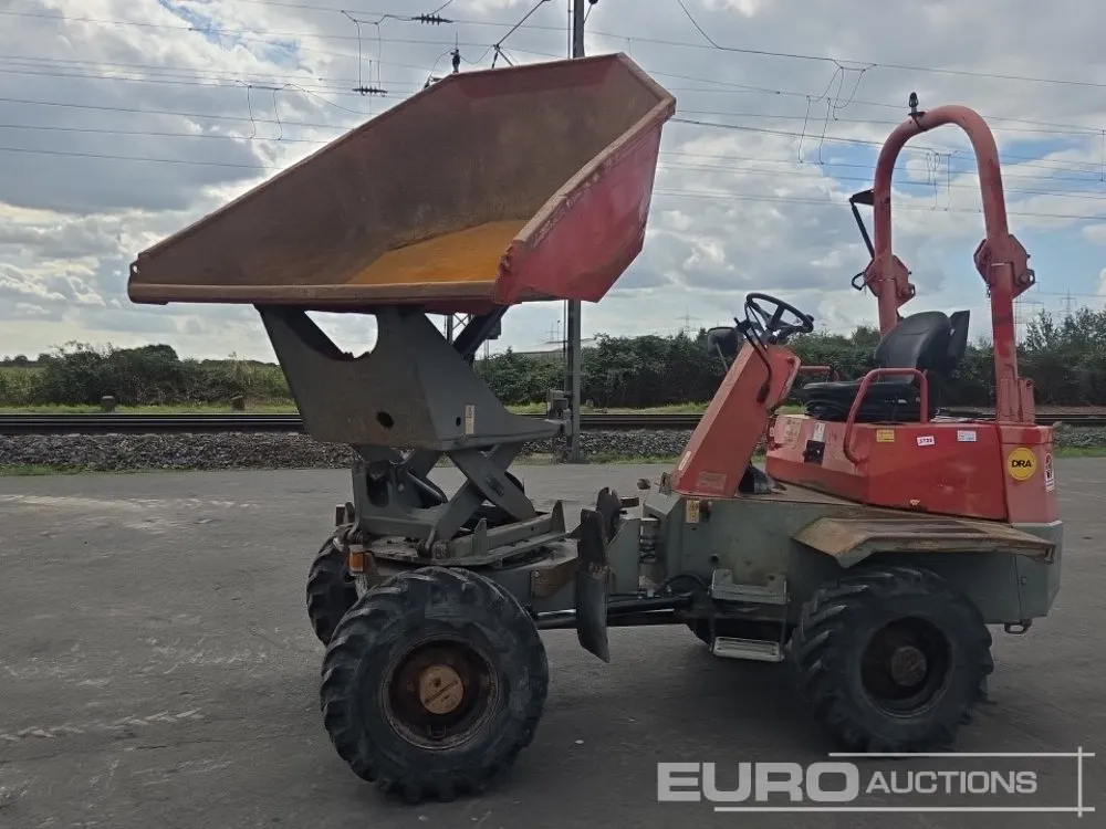 2012 Thwaites MACH475, 3Ton High-Tip, Swivel Skip Dumper, Roll Bar