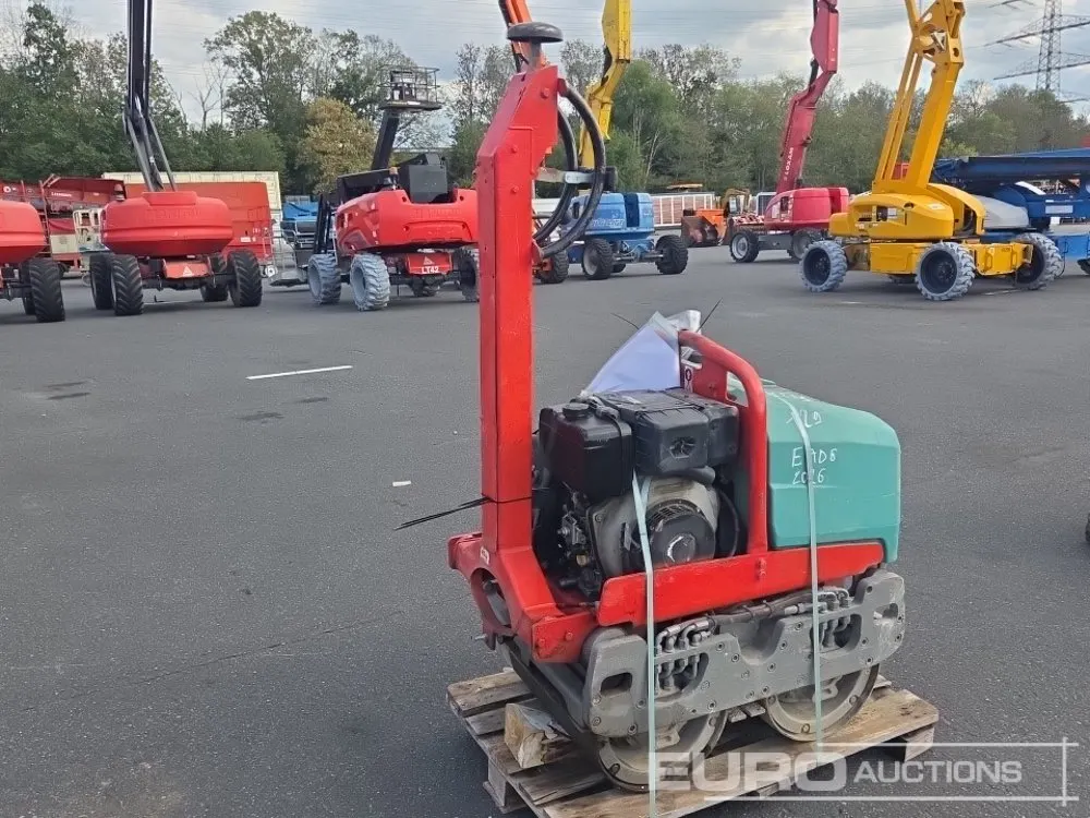 Ammann Walk Behind Double Drum Vibrating Roller