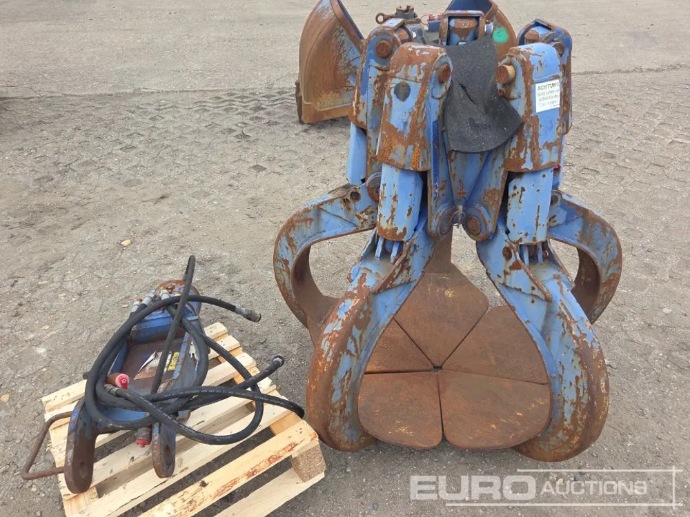 Kinshofer Hydraulic Rotating Polyp Grapple