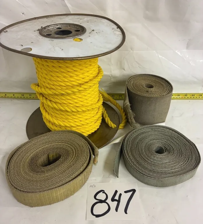 ½” Poly Rope, Strapping (1, 2, 4”)