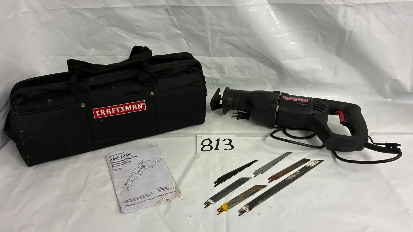 Craftsman Reciprocating Saw, Variable Speed