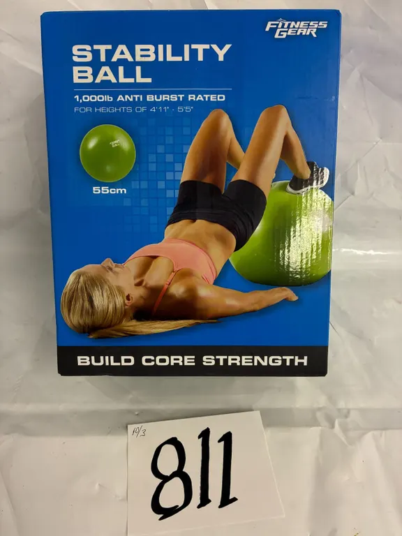 Stability Ball in Box, 21 ¾”