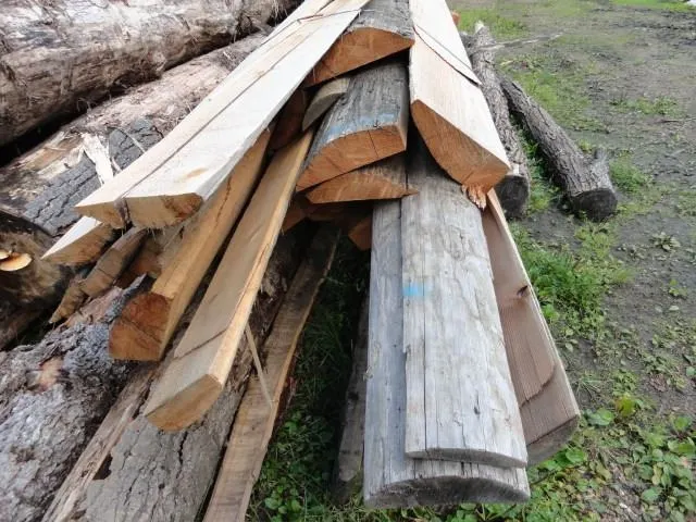 16’ Cedar Round Side Treated Timber