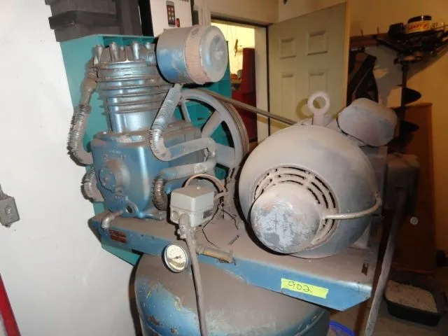 Brunner 2-Stage Compressor, 220v (Can Be 110v) - good running condition