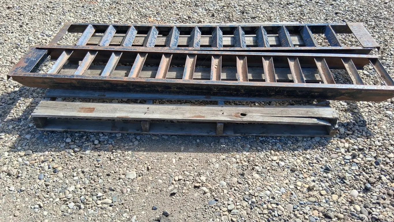 2- Steel Loading Ramps