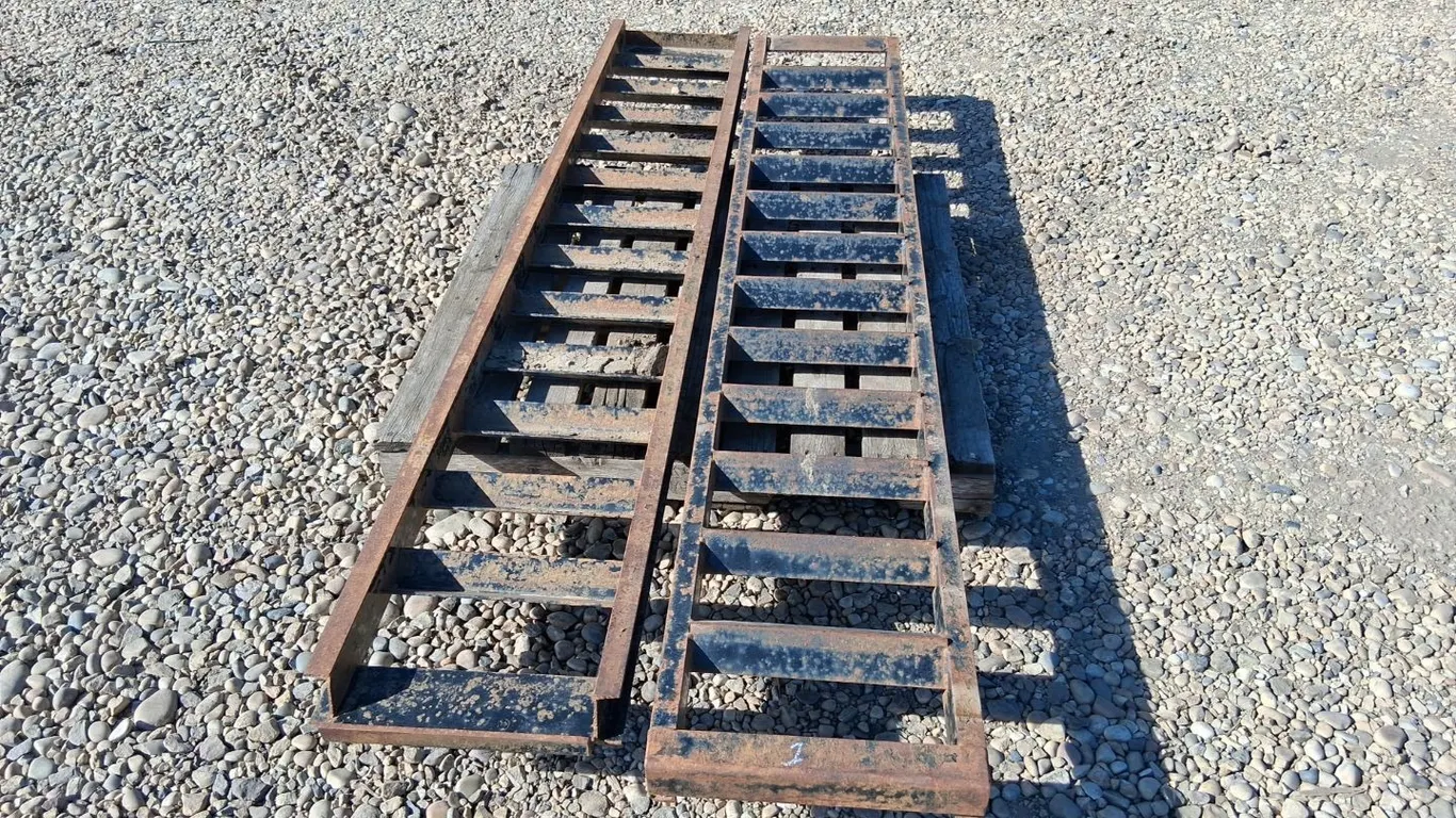 2- Steel Loading Ramps