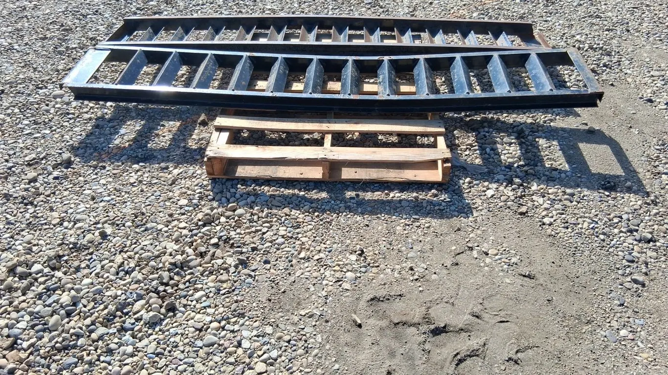 2- Steel Loading Ramps