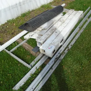 Aluminum Rails; Vinyl Fence Posts