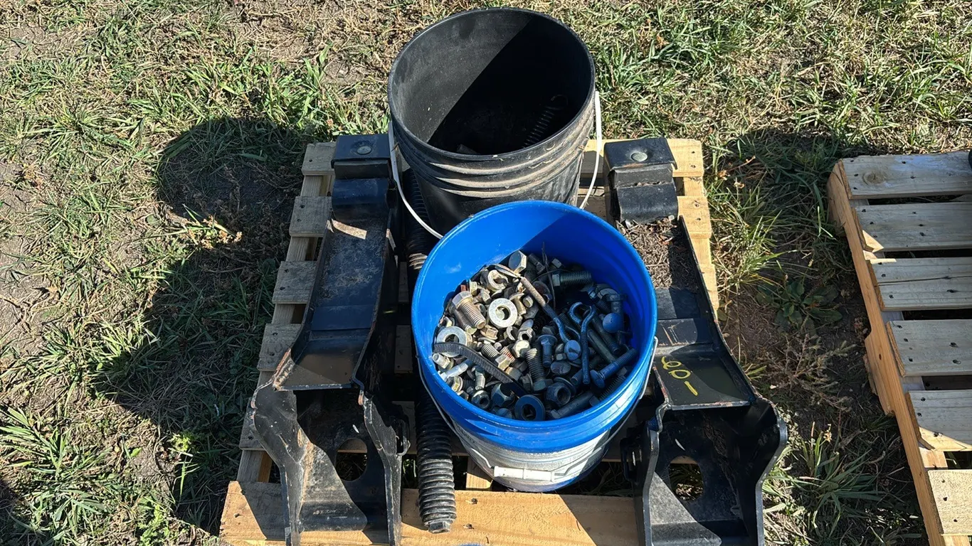 MacDon Lift Boots with (2) Buckets of Hardware