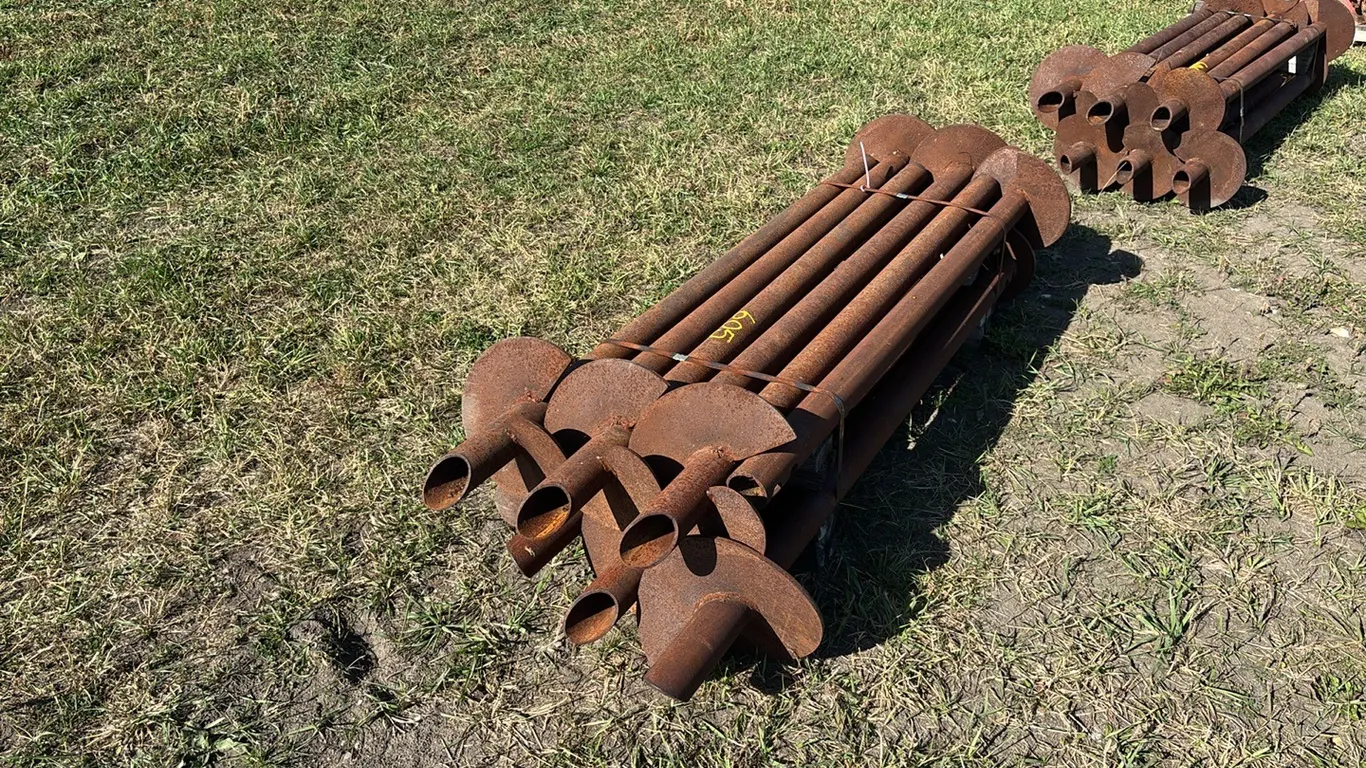 (12) 6' Long Screw in Building Anchors.