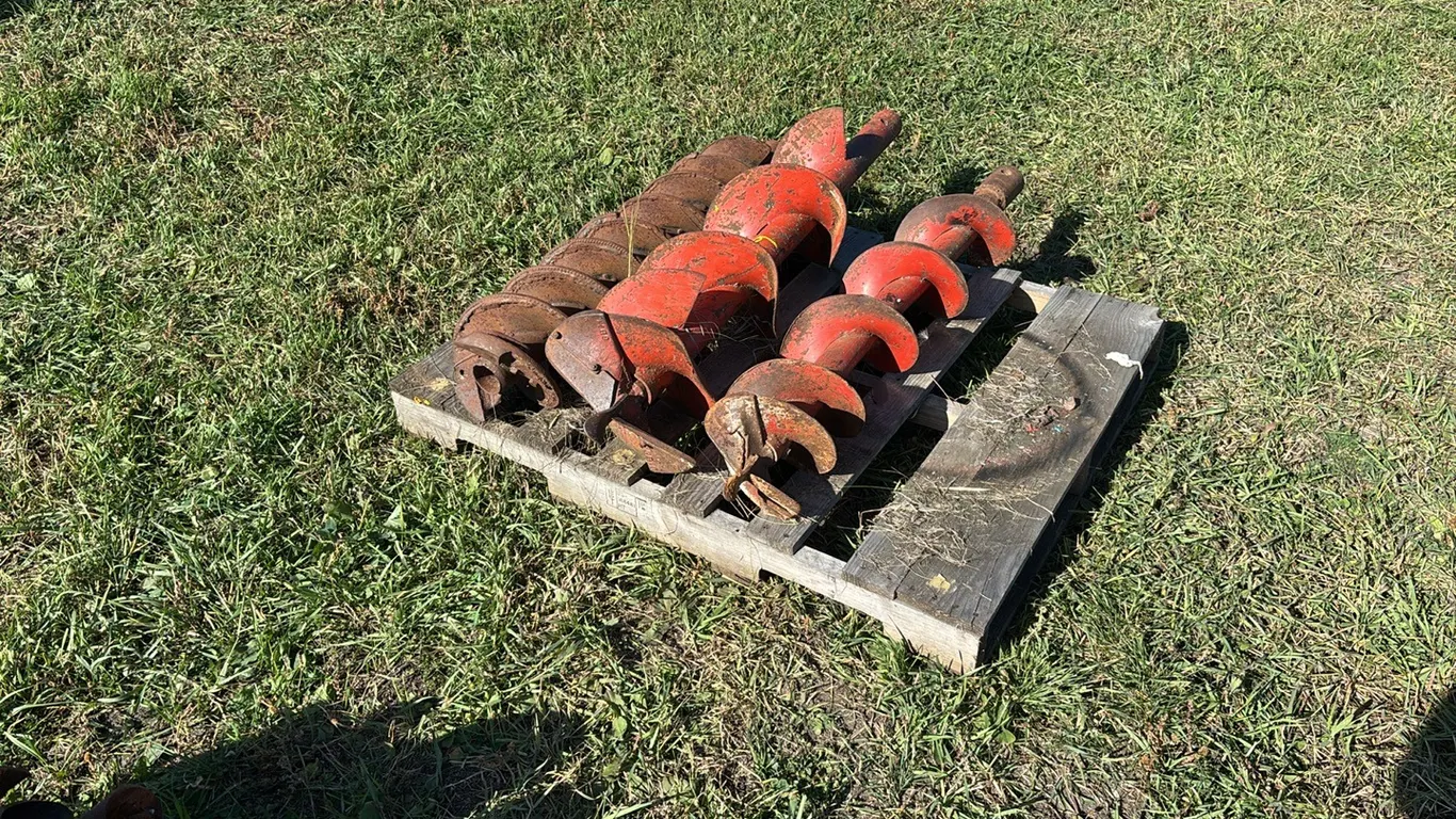 Bundle with (3) Assorted Auger Bits, (1) 10", (1) 12", (1) 9"