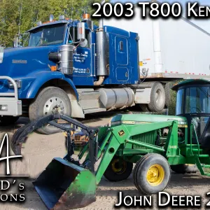 2003 T800 Kenworth & John Deere 2950 PROMO